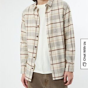 NWT Pacsun Men’s Flannel Shirt-Large